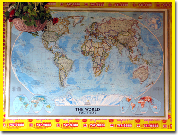 World Map of Customers